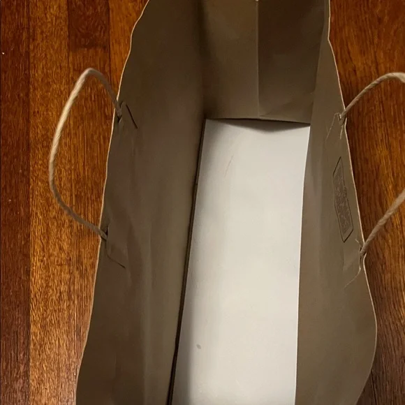Coach Brown Paper Shopping Bag - Picture 8 of 9